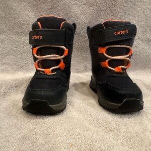Carter's Kids Boots in Black and Orange